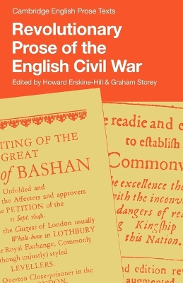 Revolutionary Prose of the English Civil War book