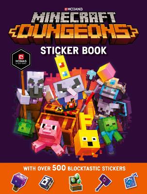 Minecraft Dungeons Sticker Book book