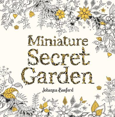 Miniature Secret Garden book