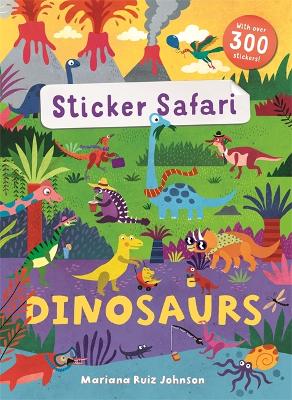 Sticker Safari: Dinosaurs book