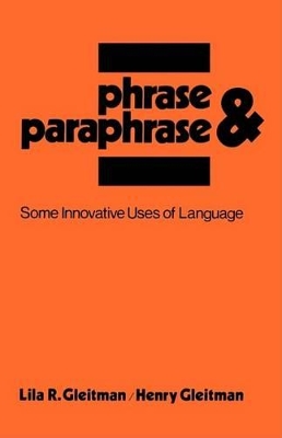 Phrase & Paraphrase book