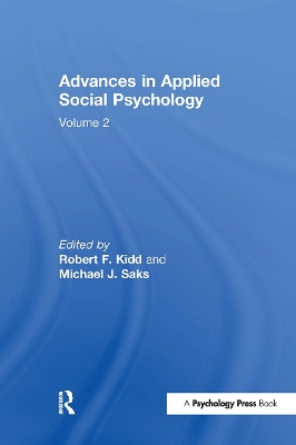 Advances in Applied Social Psychology book