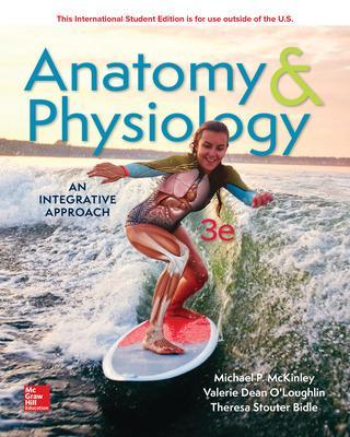 ISE Anatomy & Physiology: An Integrative Approach by Michael McKinley