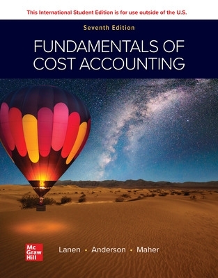 Fundamentals of Cost Accounting ISE book