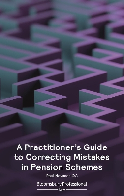 A Practitioner’s Guide to Correcting Mistakes in Pension Schemes book