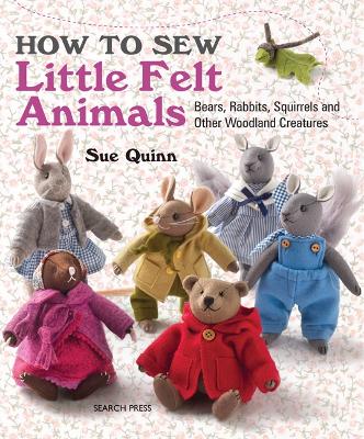 How to Sew Little Felt Animals book