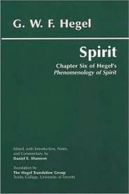 Spirit by G. W. F. Hegel