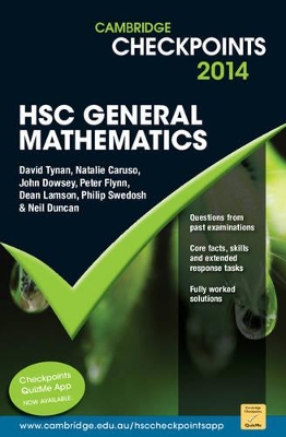 Cambridge Checkpoints HSC General Mathematics 2014-16 book