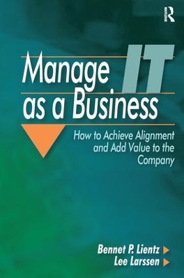 Manage IT as a Business book