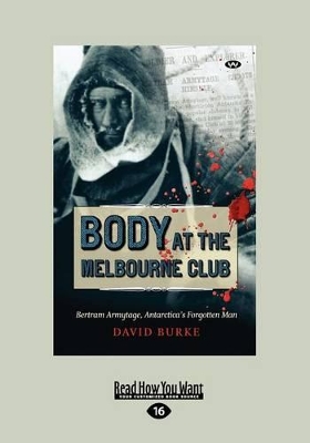 Body at the Melbourne Club book