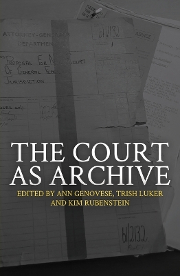 The Court as Archive book