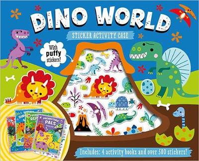 Dino World Sticker Activity Case book