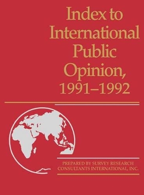 Index to International Public Opinion, 1991-1992 book