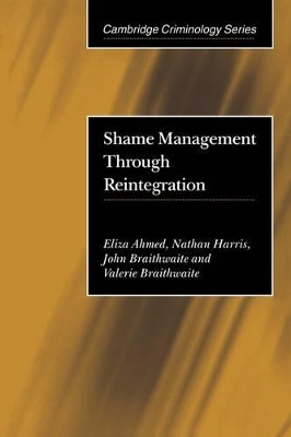 Shame Management through Reintegration by Eliza Ahmed