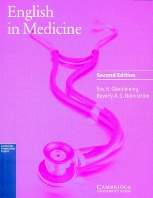 English in Medicine Student's book by Eric H. Glendinning