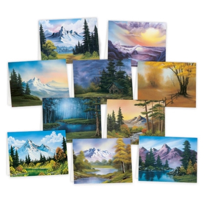 Bob Ross Notecards book