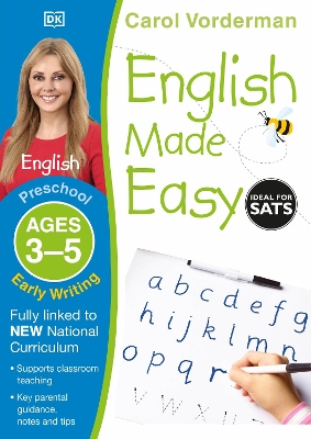 English Made Easy Early Writing Preschool Ages 3-5 book