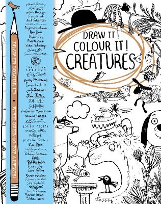 Draw it! Colour it! Creatures book