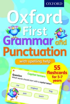 Oxford First Grammar and Punctuation Flashcards book