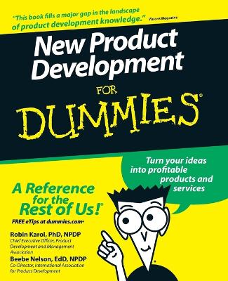 New Product Development For Dummies book