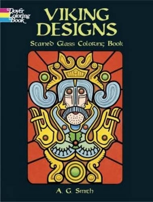 Viking Designs Stained Glass Coloring Book book