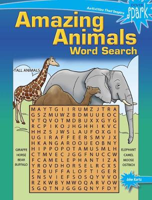 SPARK Amazing Animals! Word Search book