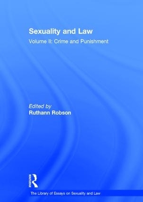 Sexuality and Law book