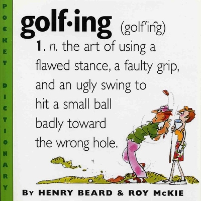Golfing book