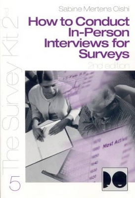 How to Conduct In-Person Interviews for Surveys book