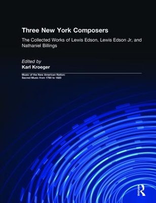 Three New York Composers by Karl Kroeger