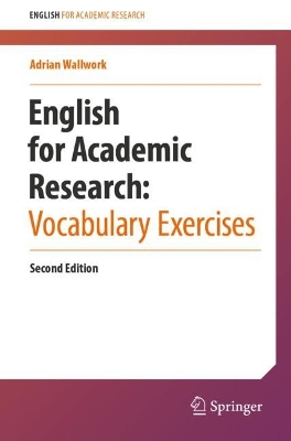 English for Academic Research: Vocabulary Exercises book