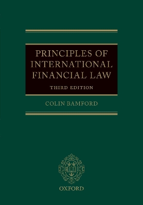 Principles of International Financial Law book