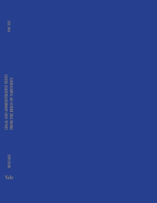 Legal and Administrative Texts from the Reign of Nabonidus book