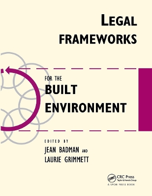Legal Frameworks for the Built Environment book
