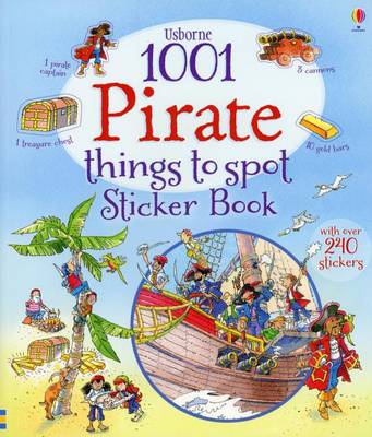 1001 Pirate Things to Spot Sticker Book by Rob Lloyd Jones