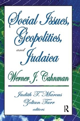 Social Issues, Geopolitics, and Judaica book