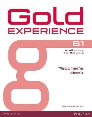 Gold Experience B1 Teacher's Book book