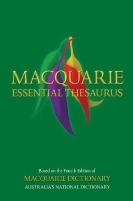 Macquarie Essential Thesaurus book
