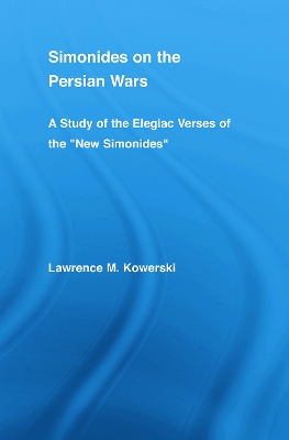 Simonides on the Persian Wars book