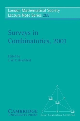 Surveys in Combinatorics, 2001 book