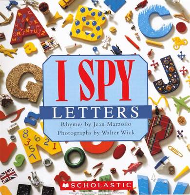 I Spy Letters book