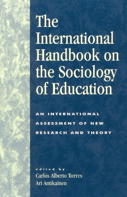 International Handbook on the Sociology of Education book