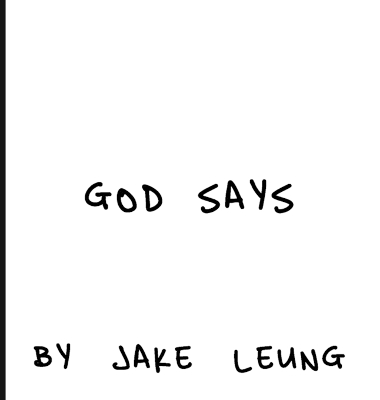 God Says book