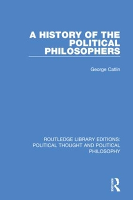A History of the Political Philosophers book