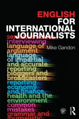 English for International Journalists book