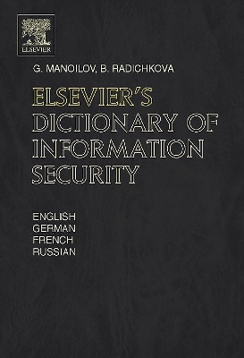 Elsevier's Dictionary of Information Security book