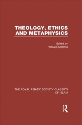 Theology, Ethics and Metaphysics book