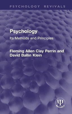 Psychology: Its Methods and Principles book