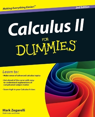 Calculus II For Dummies book