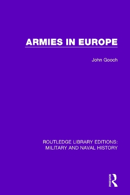 Armies in Europe by John Gooch